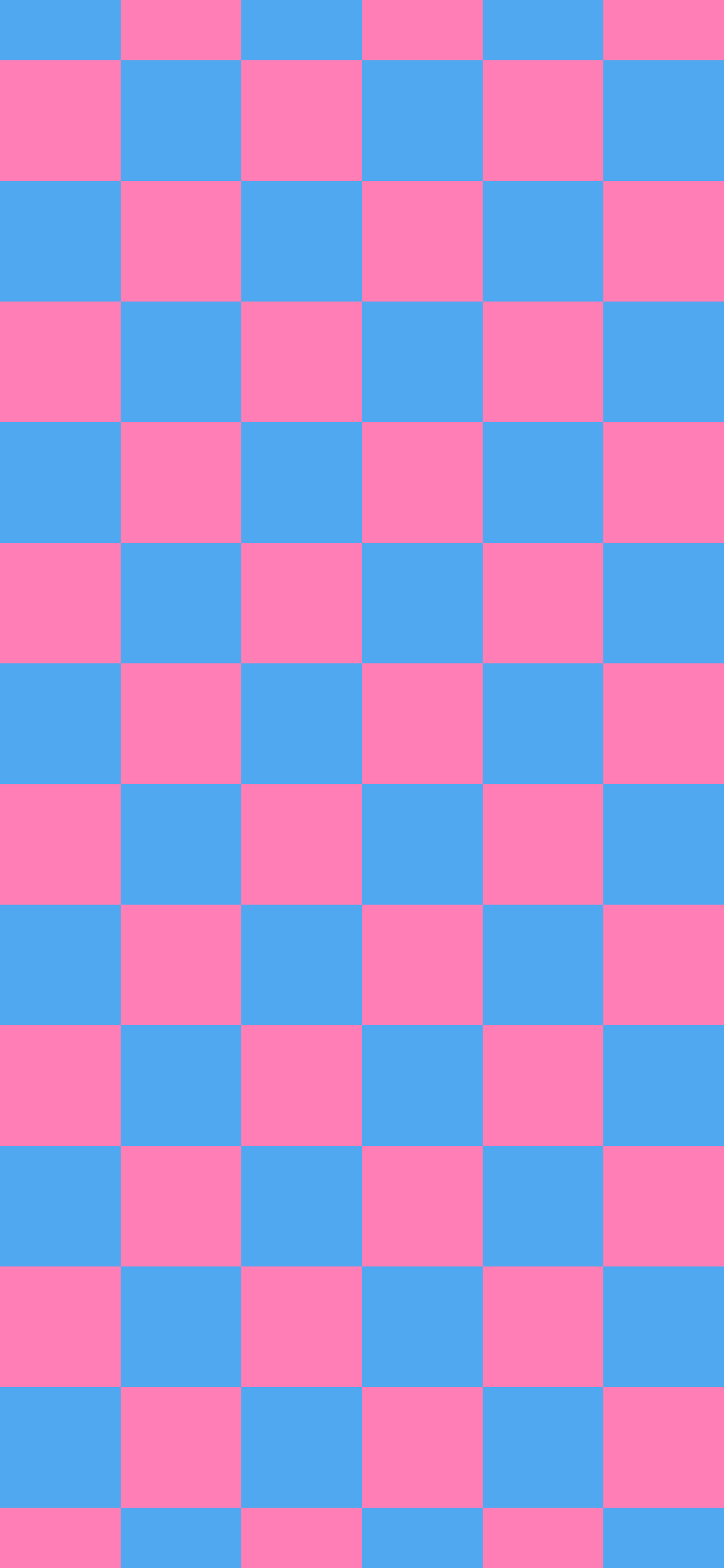 Preppy Blue and Pink Checkered wallpaper for iPhone and Android