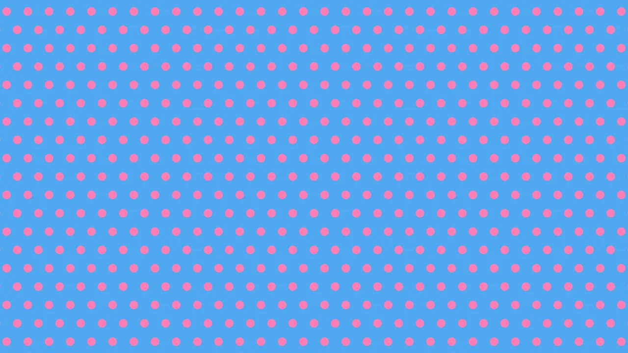 Preppy Blue and Pink Mini Polka Dot desktop wallpaper in 4K