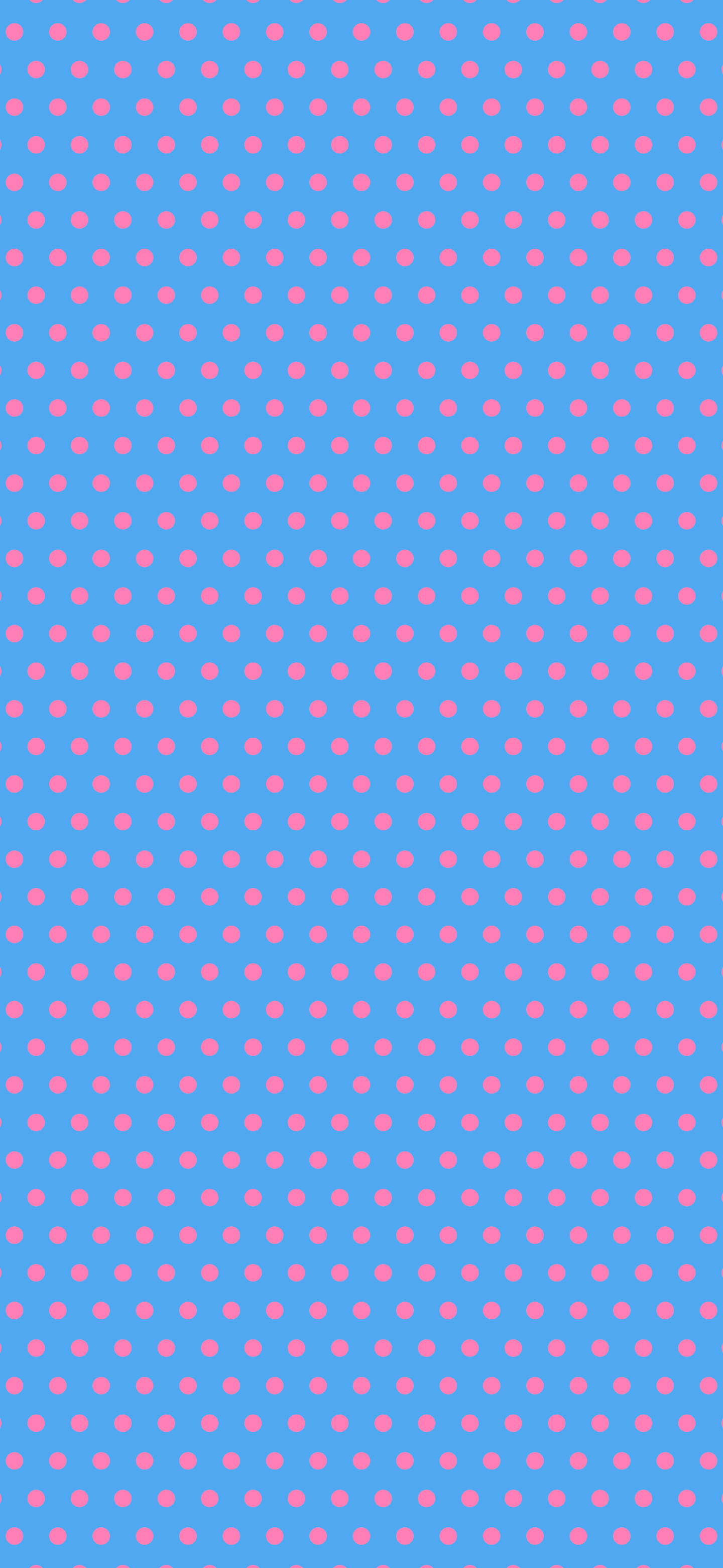 Preppy Blue and Pink Mini Polka Dot wallpaper for iPhone and Android