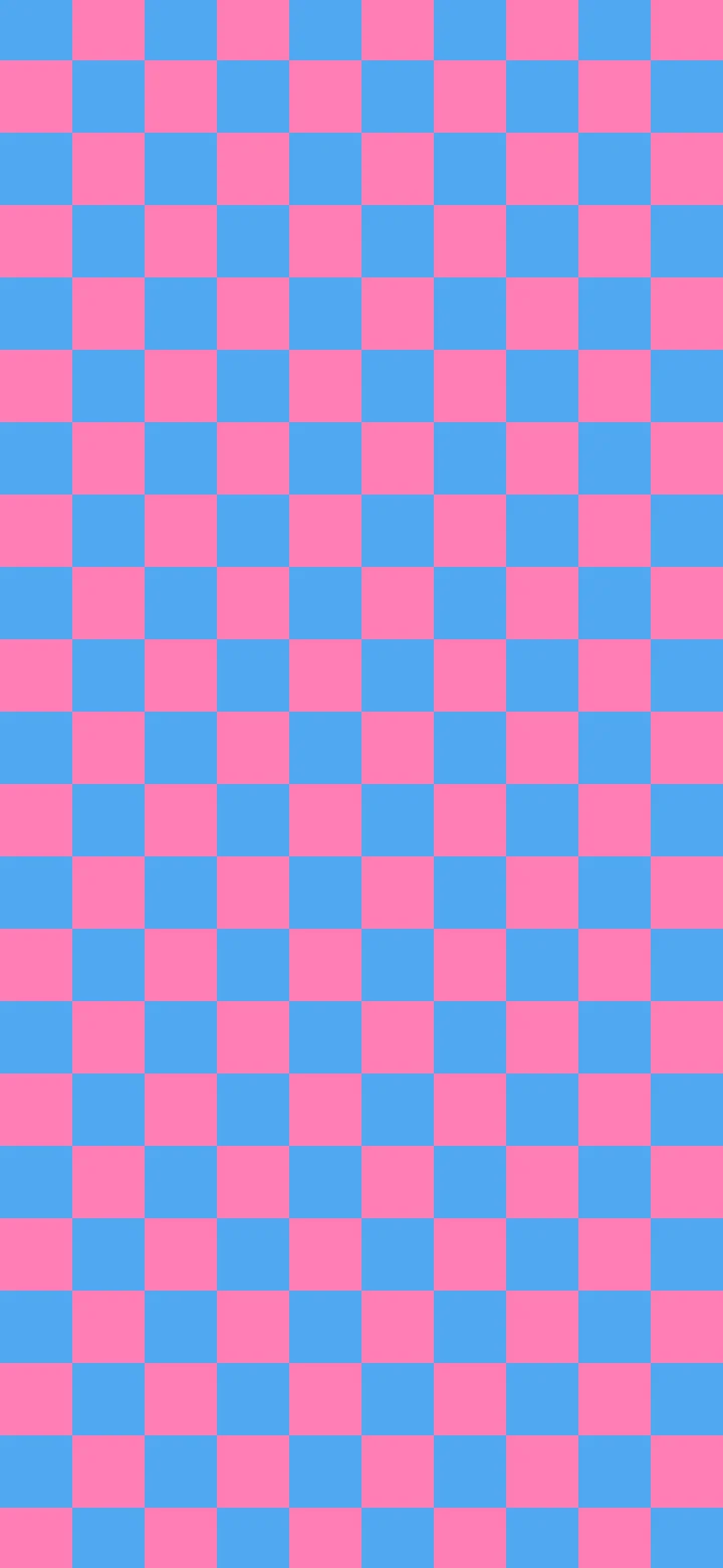 Preppy Blue and Pink Small Checkered wallpaper for iPhone and Android