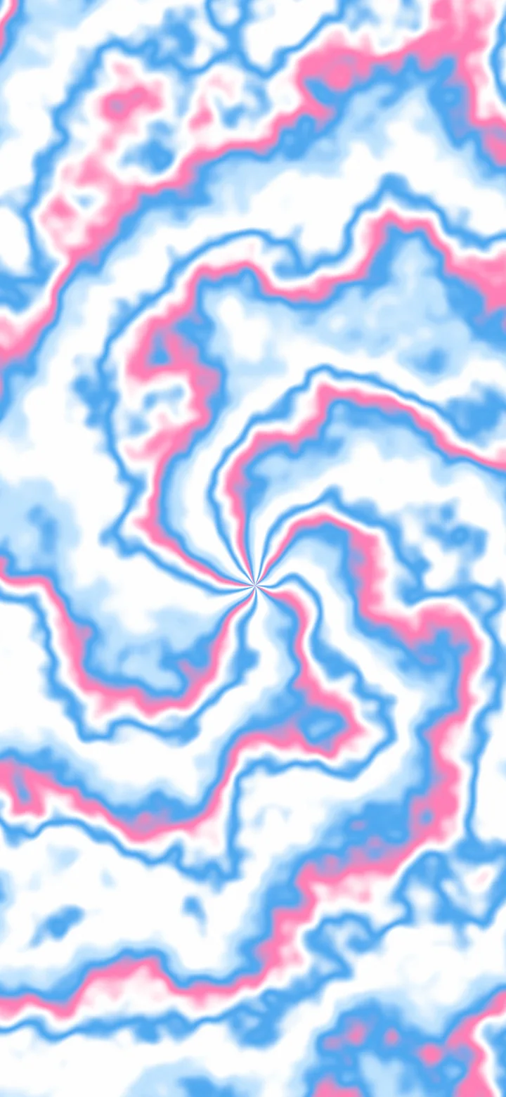 Preppy Blue and Pink Spiral Tie Dye wallpaper for iPhone and Android