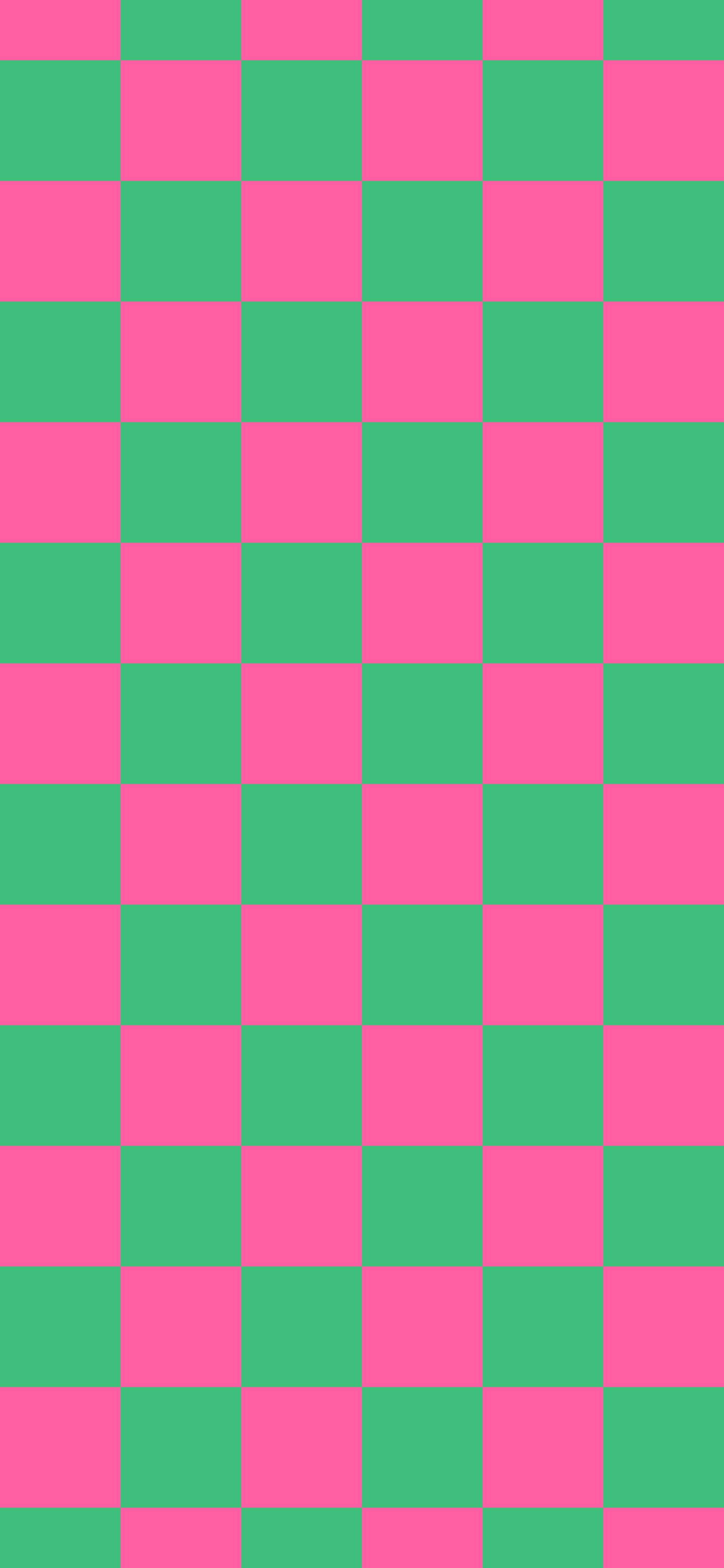 Preppy Pink and Green Checkered wallpaper for iPhone and Android