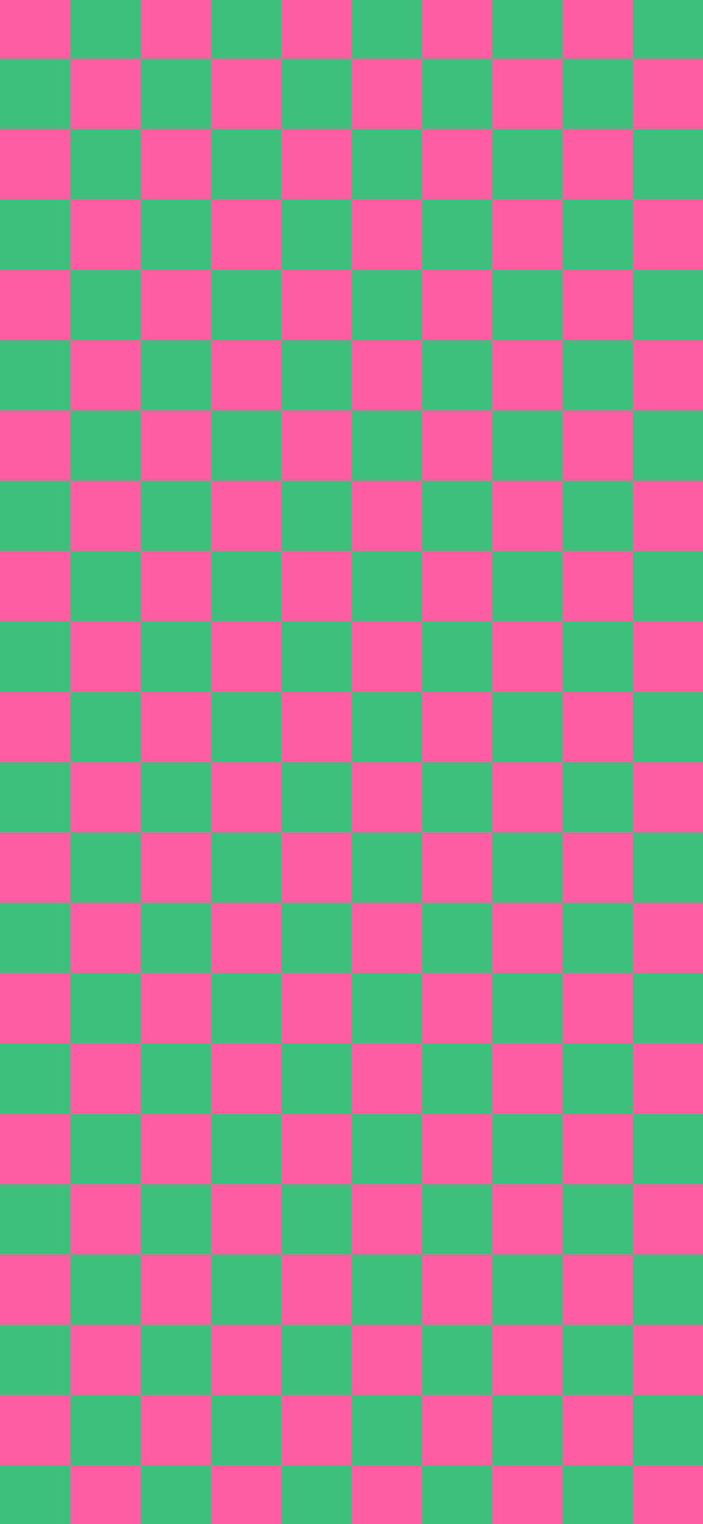 Preppy Pink and Green Small Checkered wallpaper for iPhone and Android