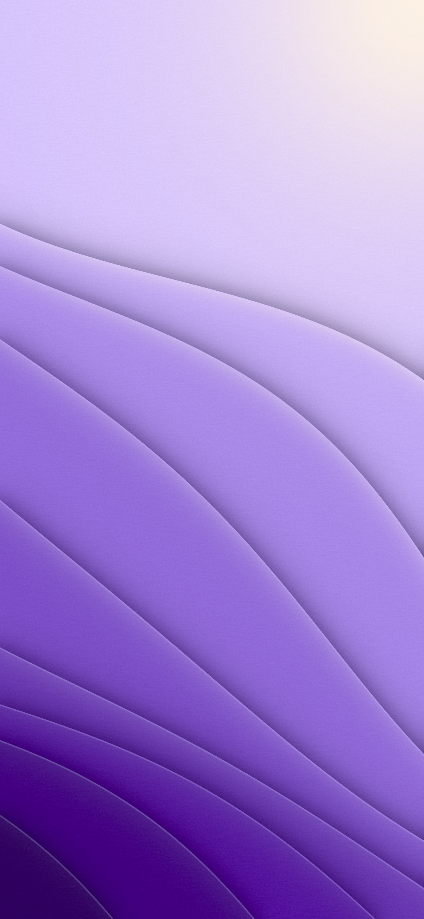 Purple 3D Paper Cut Abstract Curves wallpaper for iPhone and Android