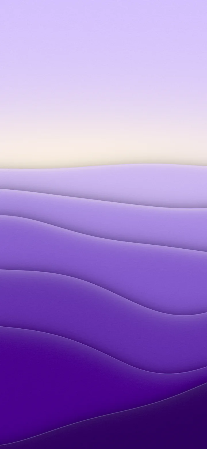 Purple 3D Paper Cut Abstract Layers wallpaper for iPhone and Android