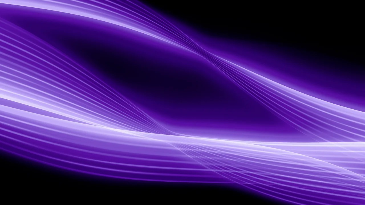 Purple Abstract Light Streams desktop wallpaper in 4K