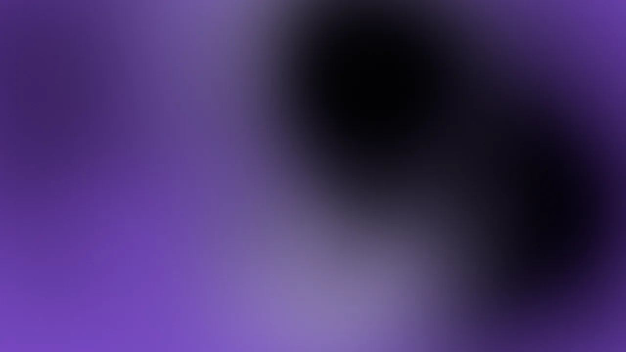 Purple and Black Dreamy Aura Gradient desktop wallpaper in 4K