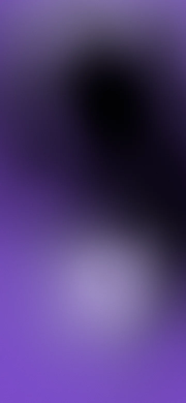 Purple and Black Dreamy Aura Gradient wallpaper for iPhone and Android