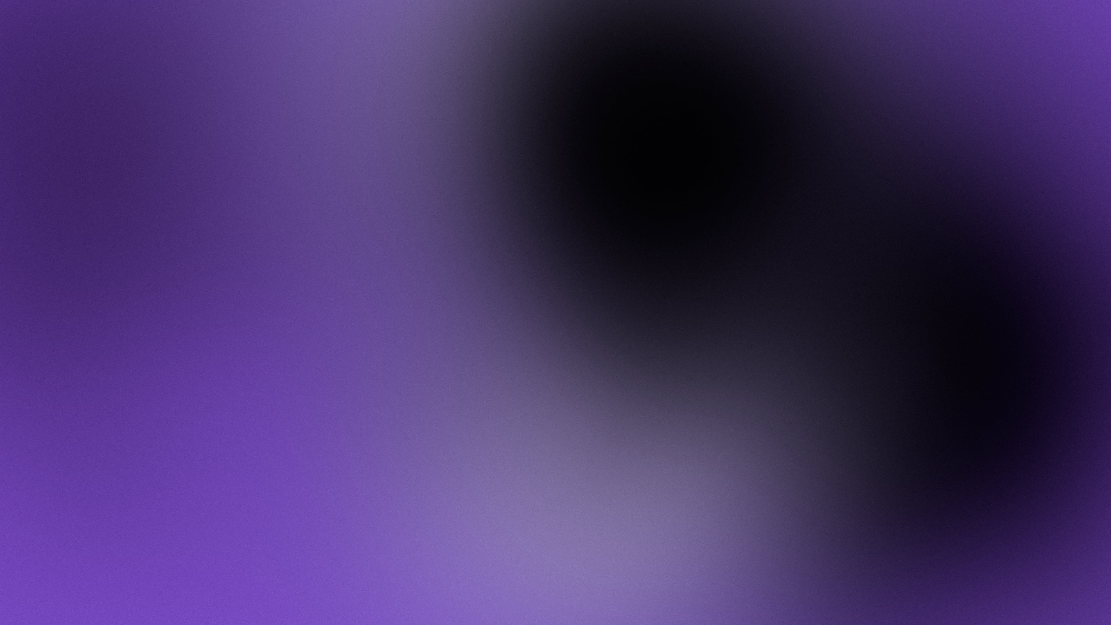 Purple and Black Dreamy Aura Gradient desktop wallpaper in 4K