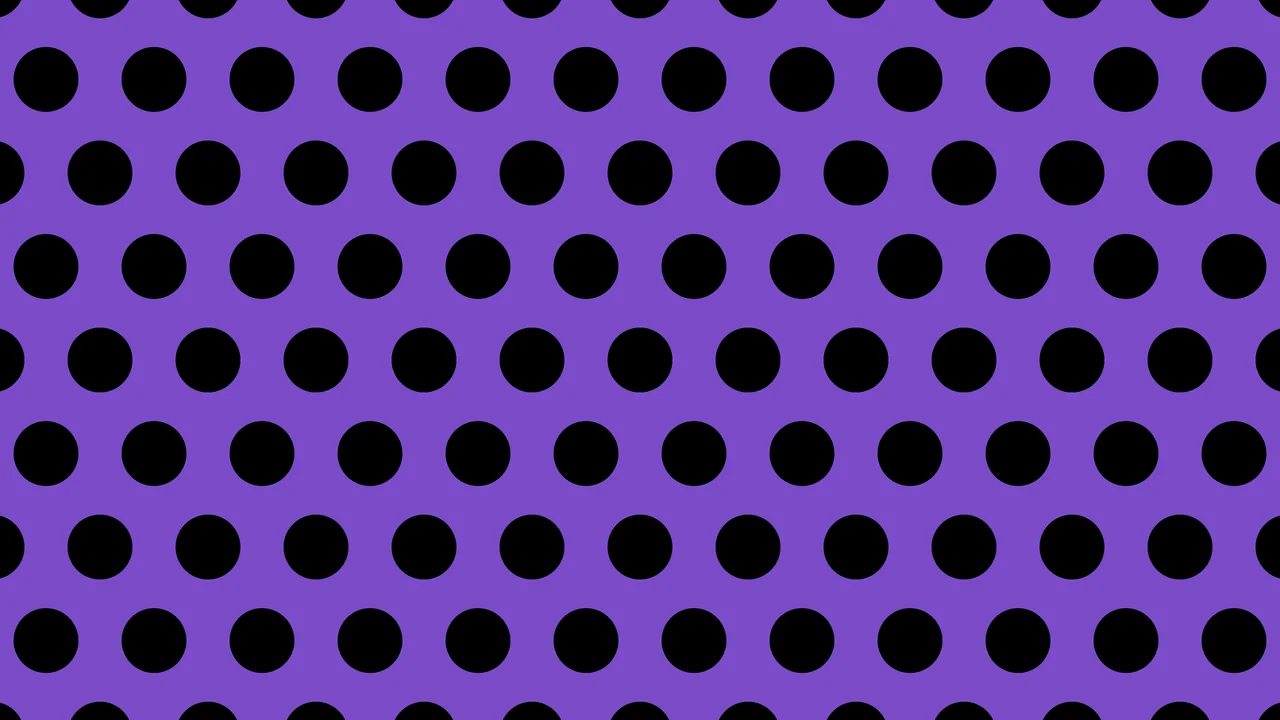 Purple and Black Polka Dot desktop wallpaper in 4K