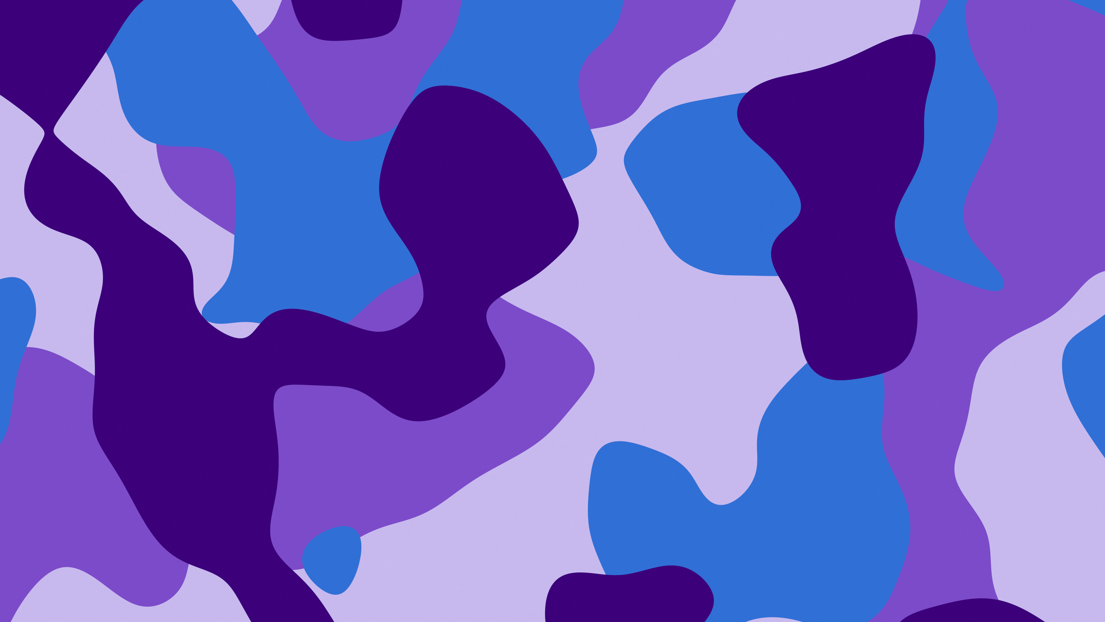 Purple and Blue Camo desktop wallpaper in 4K