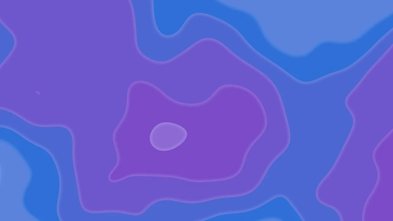 Purple and Blue Layered Topographic desktop wallpaper in 4K