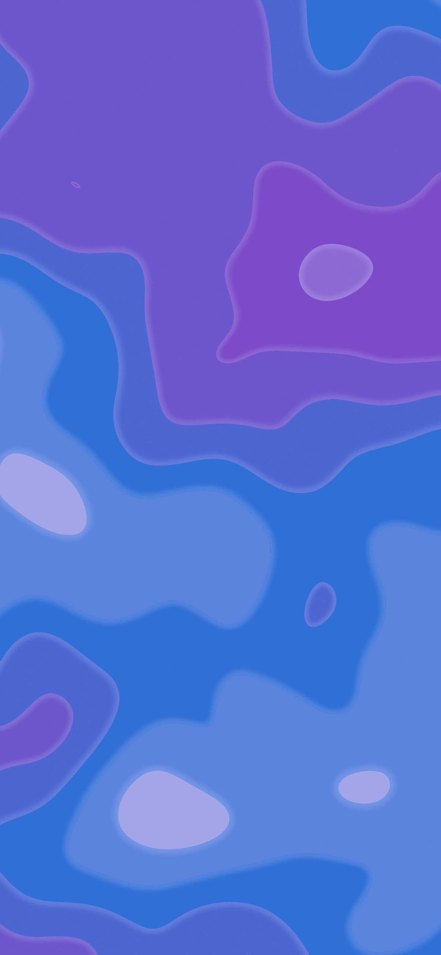 Purple and Blue Layered Topographic wallpaper for iPhone and Android