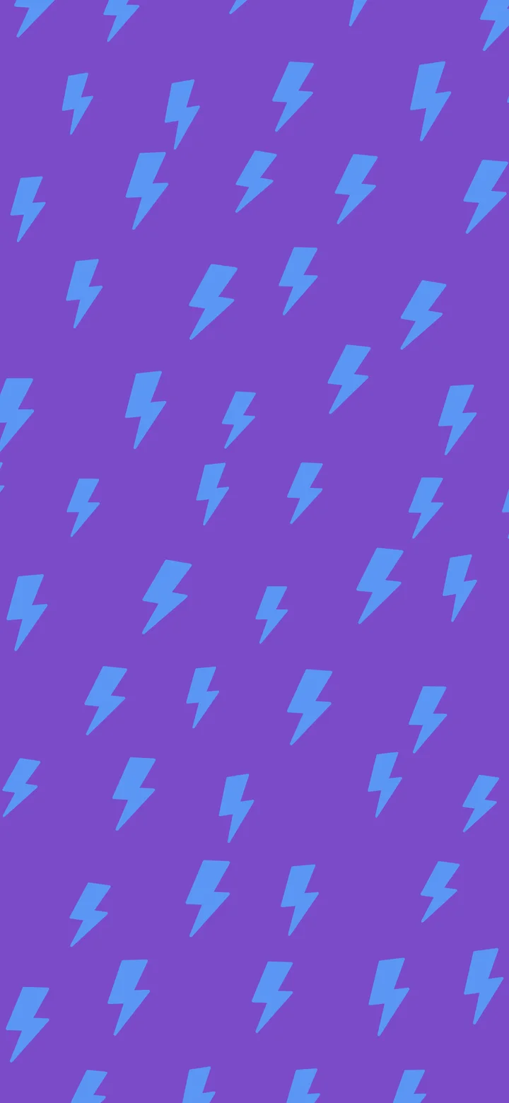Purple and Blue Lightning Bolt Pattern wallpaper for iPhone and Android