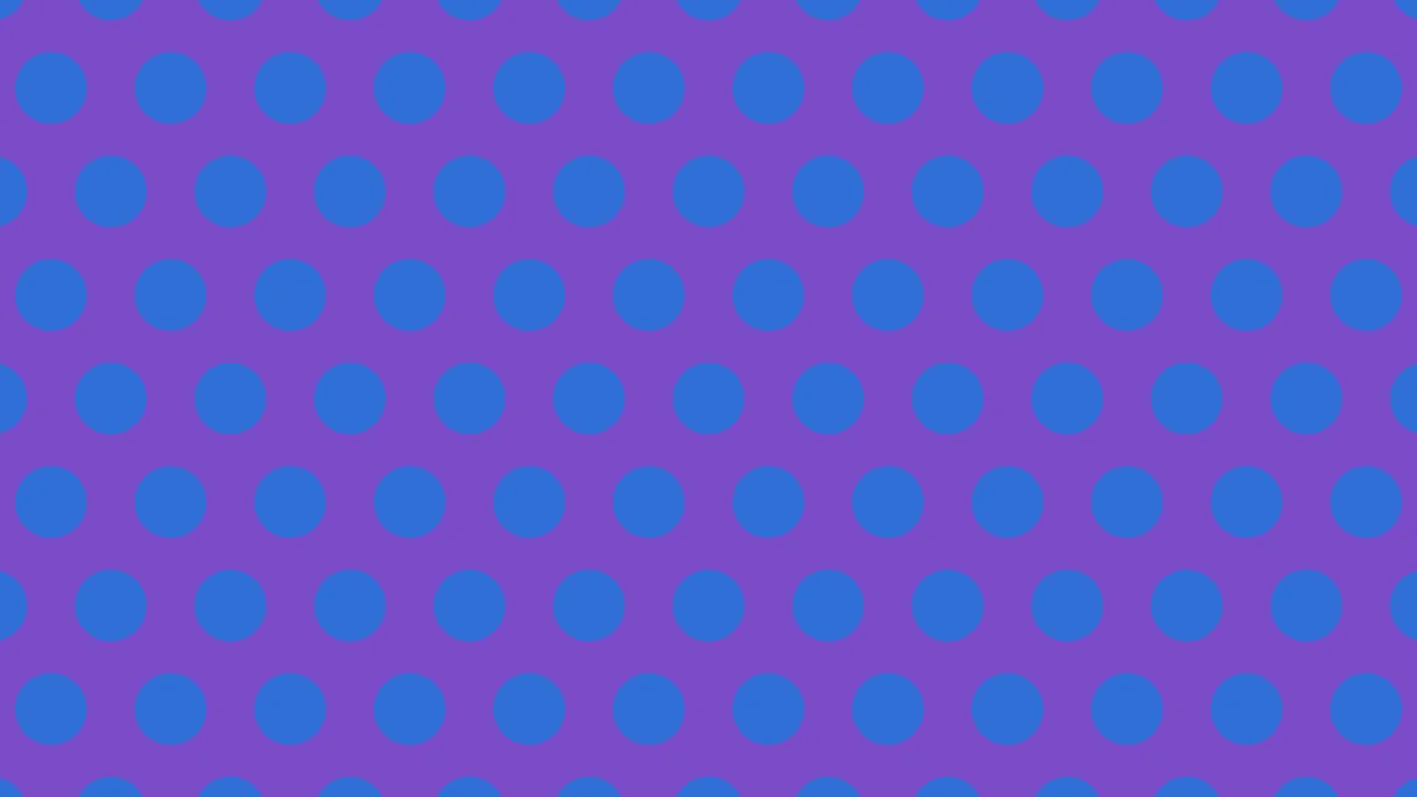 Purple and Blue Polka Dot desktop wallpaper in 4K