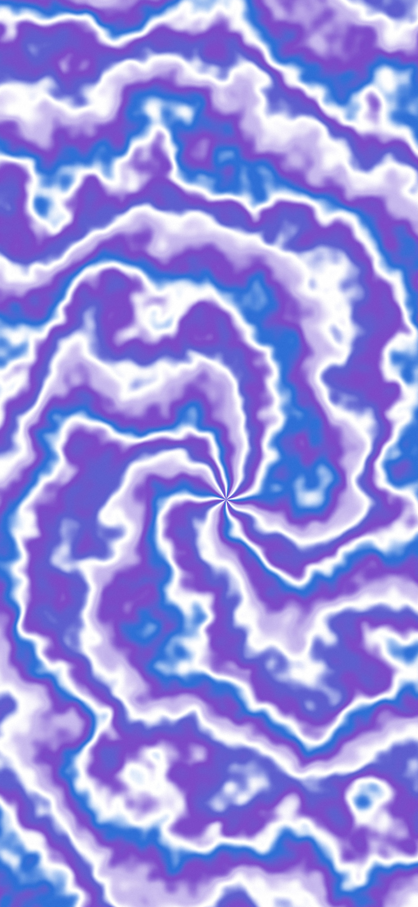 Purple and Blue Spiral Tie Dye wallpaper for iPhone and Android