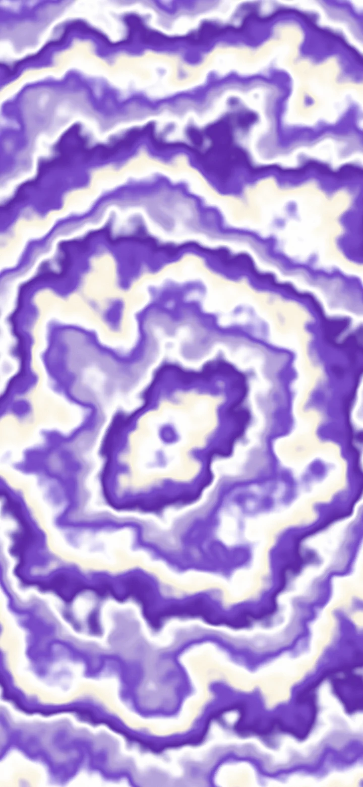 Purple and Cream Bullseye Tie Dye wallpaper for iPhone and Android