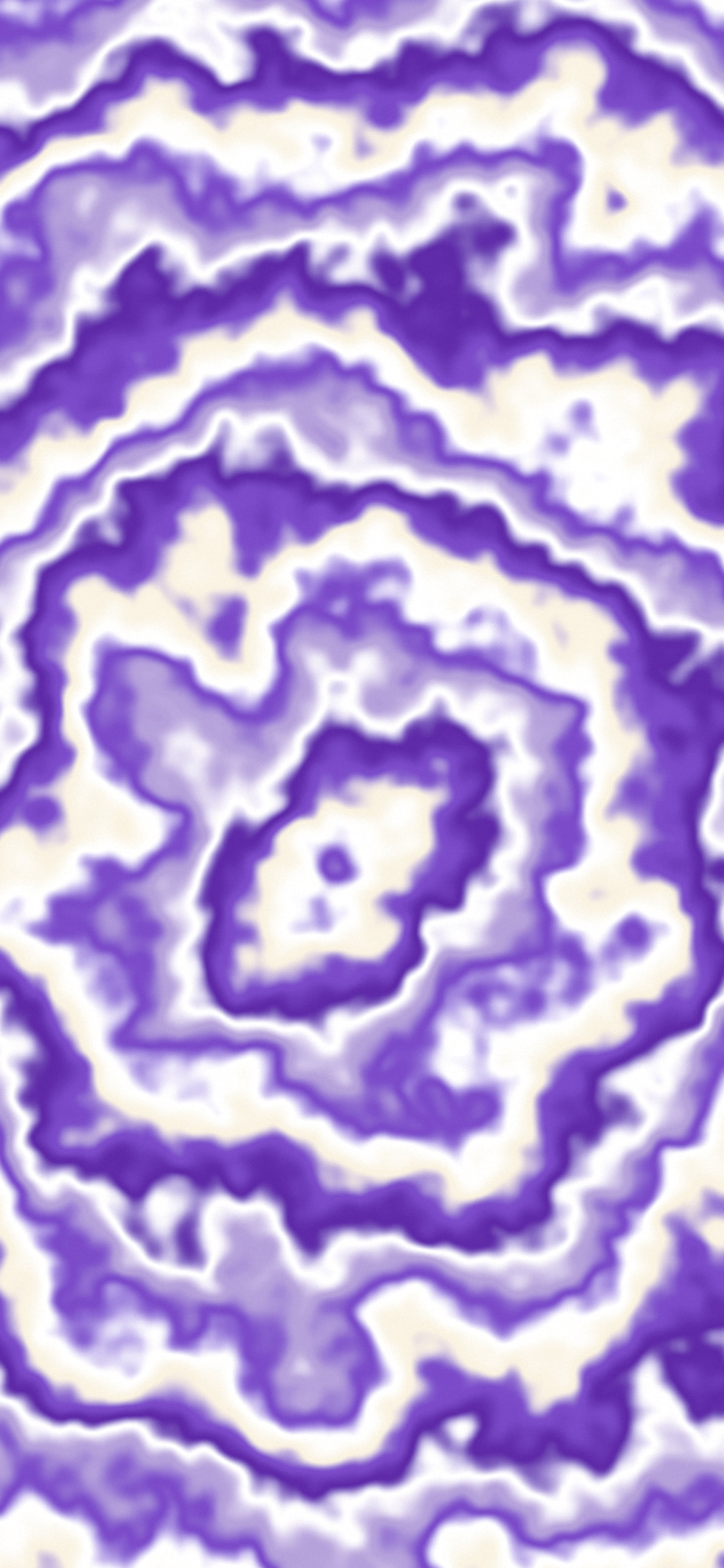 Purple and Cream Bullseye Tie Dye wallpaper for iPhone and Android