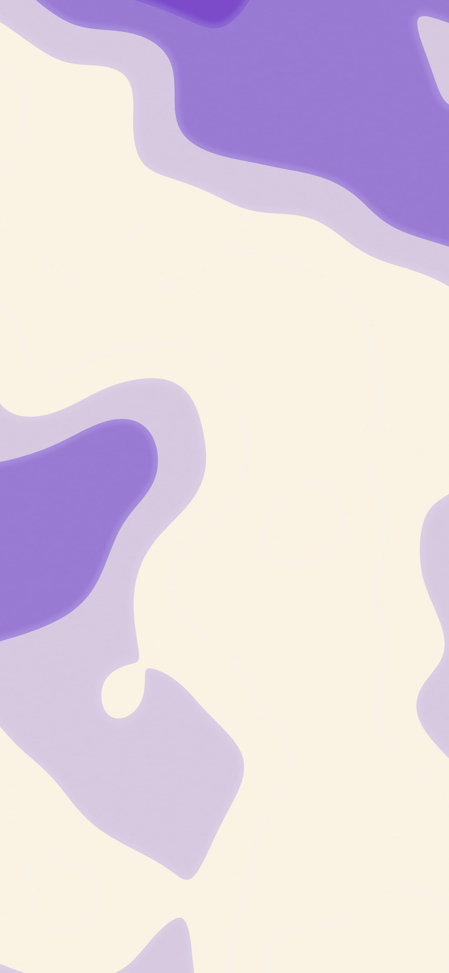 Purple and Cream Layered Topographic wallpaper for iPhone and Android