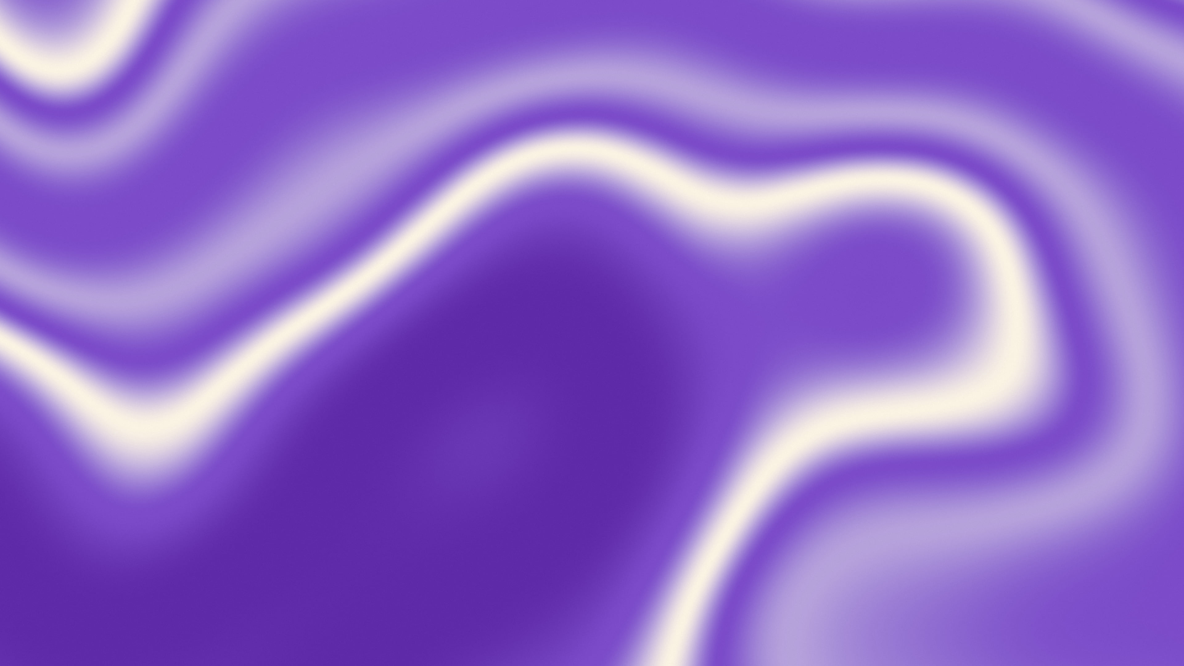 Purple and Cream Silky Gradient desktop wallpaper in 4K