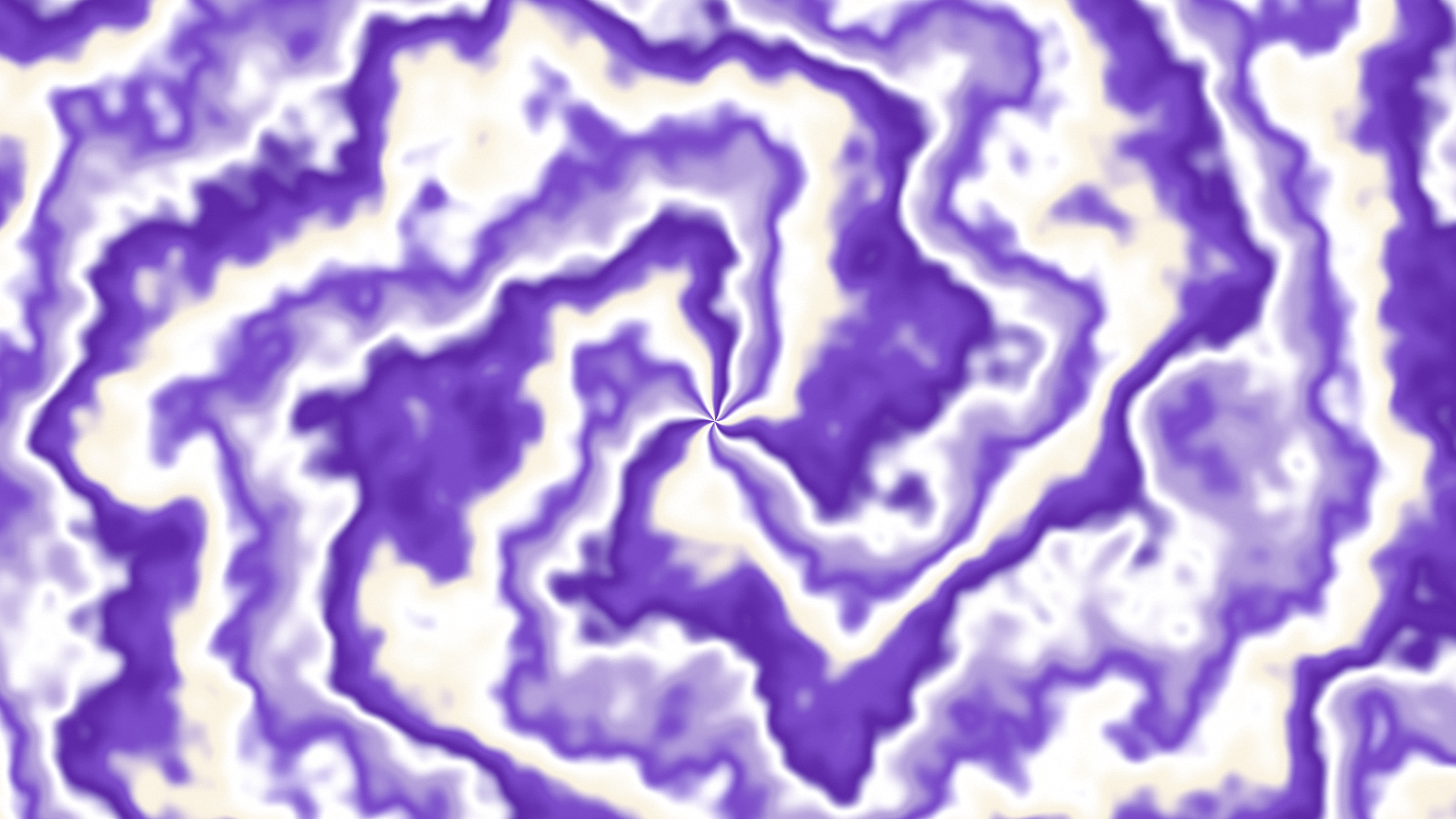 Purple and Cream Spiral Tie Dye desktop wallpaper in 4K