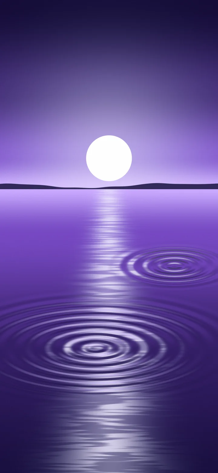 Purple Calm Water Ripples wallpaper for iPhone and Android