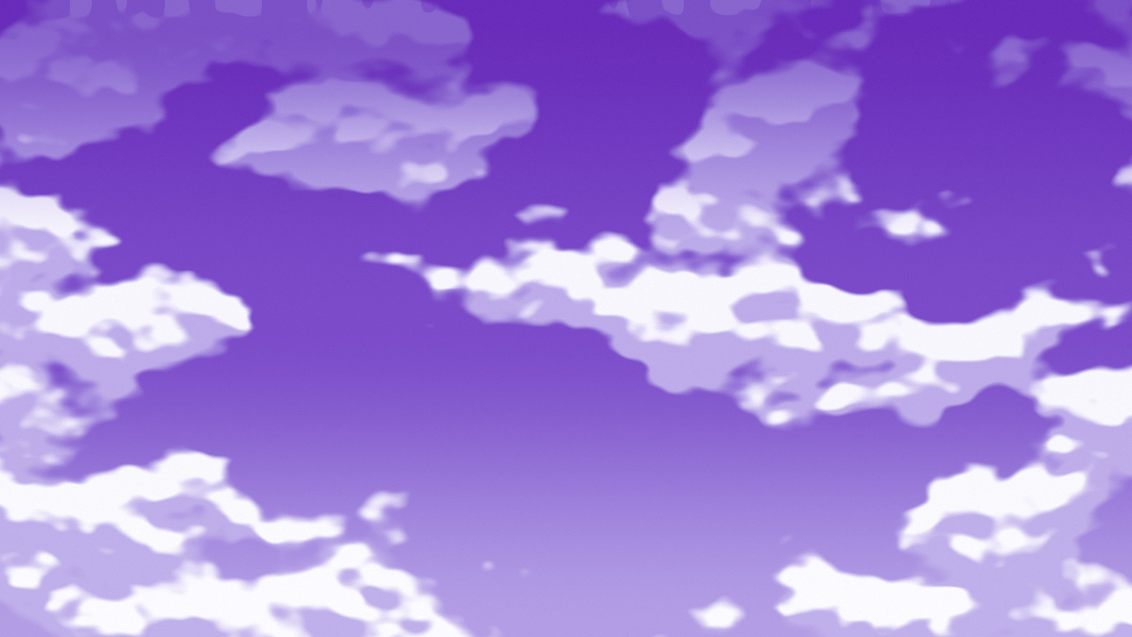 Purple Cloudy Sky desktop wallpaper in 4K