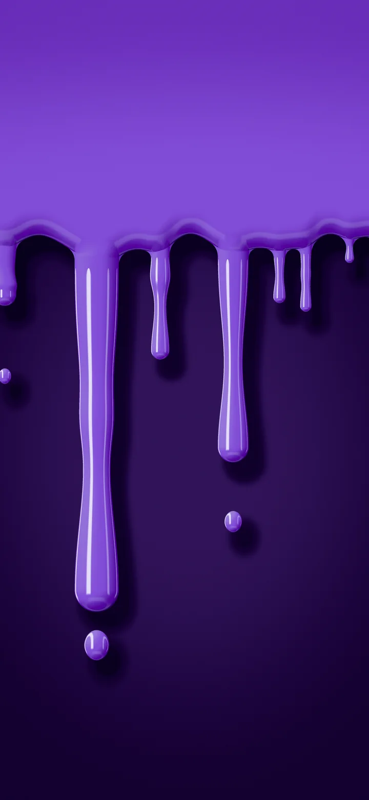 Purple Dripping Slime wallpaper for iPhone and Android