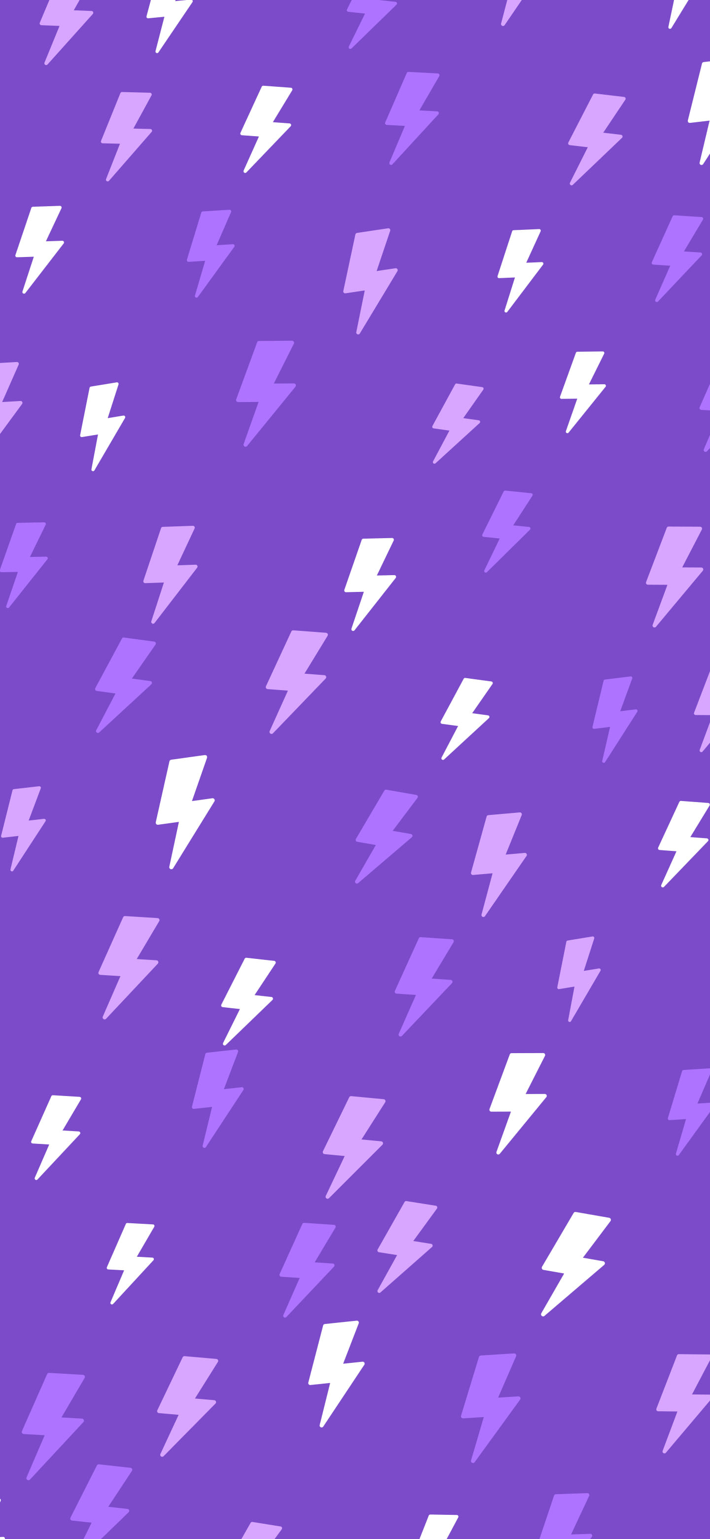 Purple Lightning Bolt Pattern wallpaper for iPhone and Android