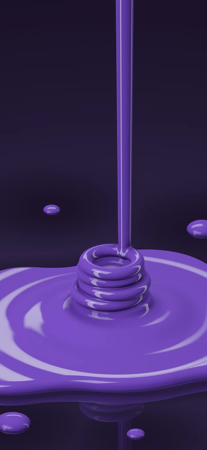 Purple Liquid Pour wallpaper for iPhone and Android