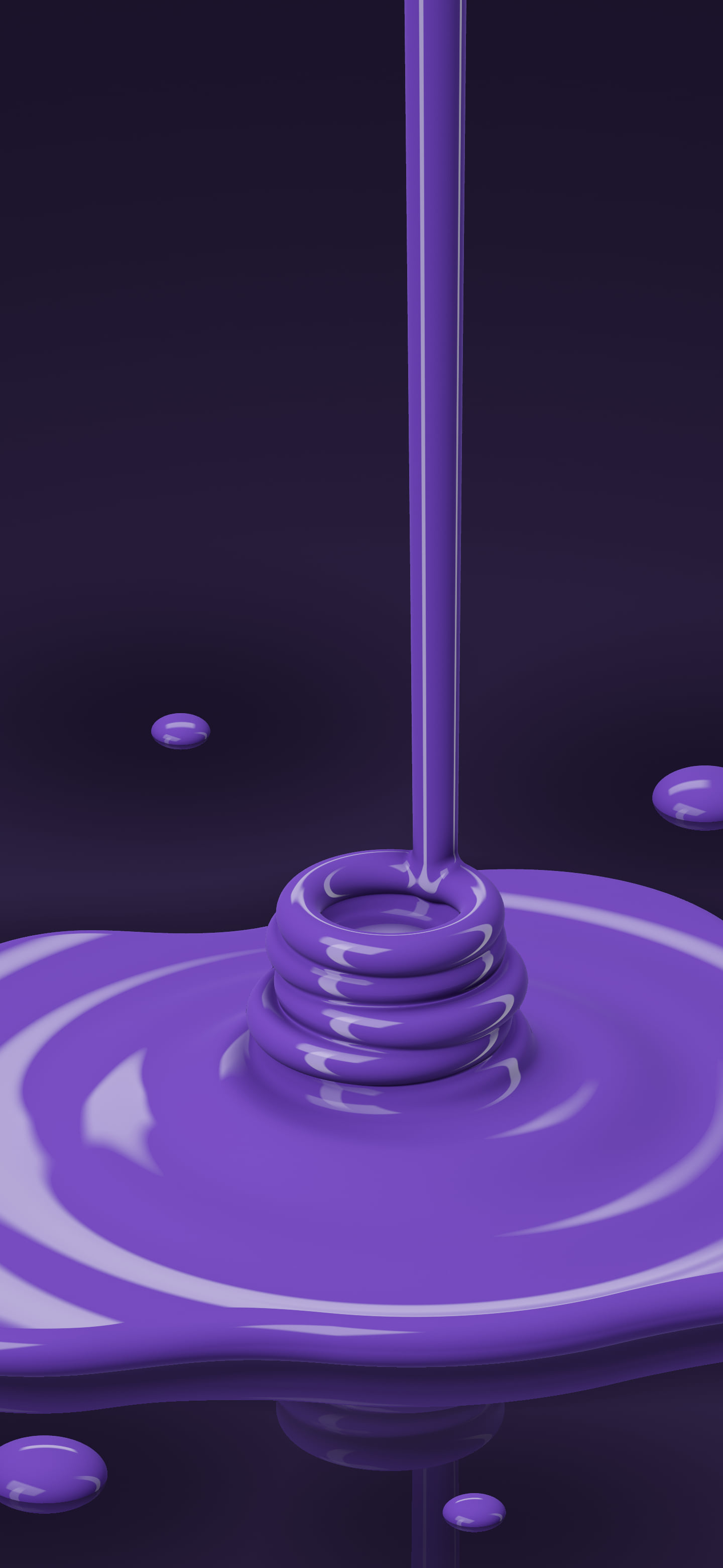 Purple Liquid Pour wallpaper for iPhone and Android