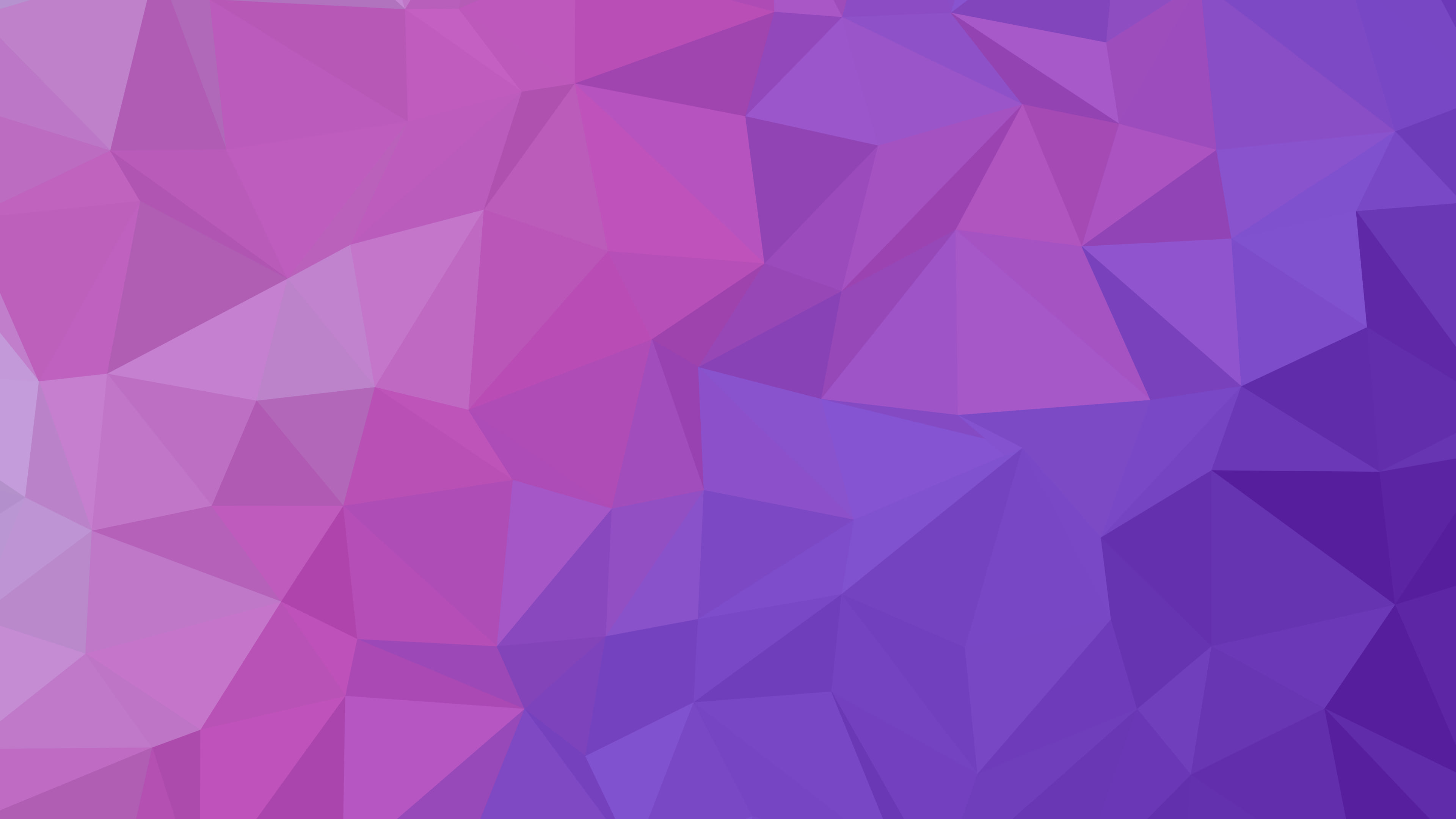 Purple Low Poly desktop wallpaper in 4K