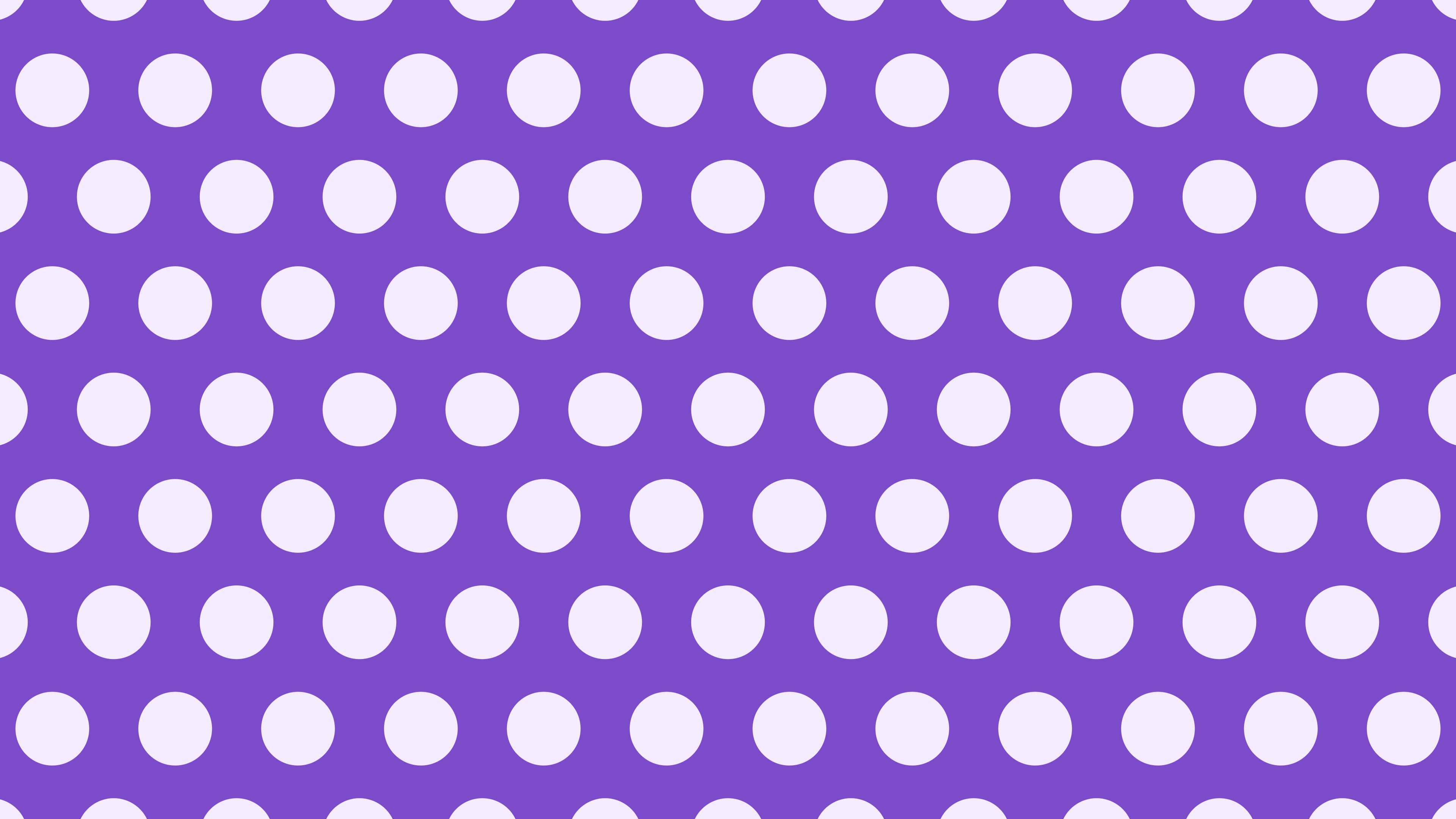 Purple Polka Dot desktop wallpaper in 4K