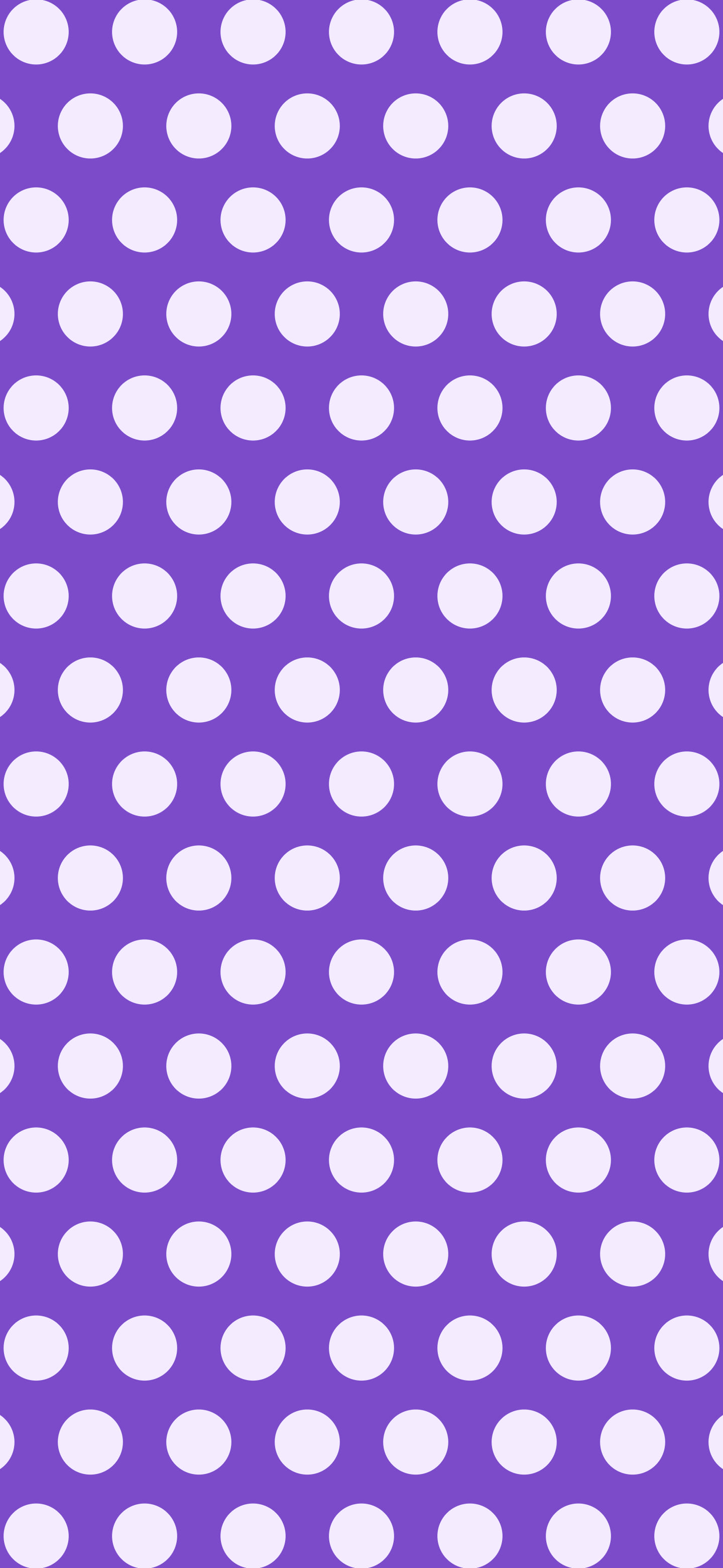 Purple Polka Dot wallpaper for iPhone and Android