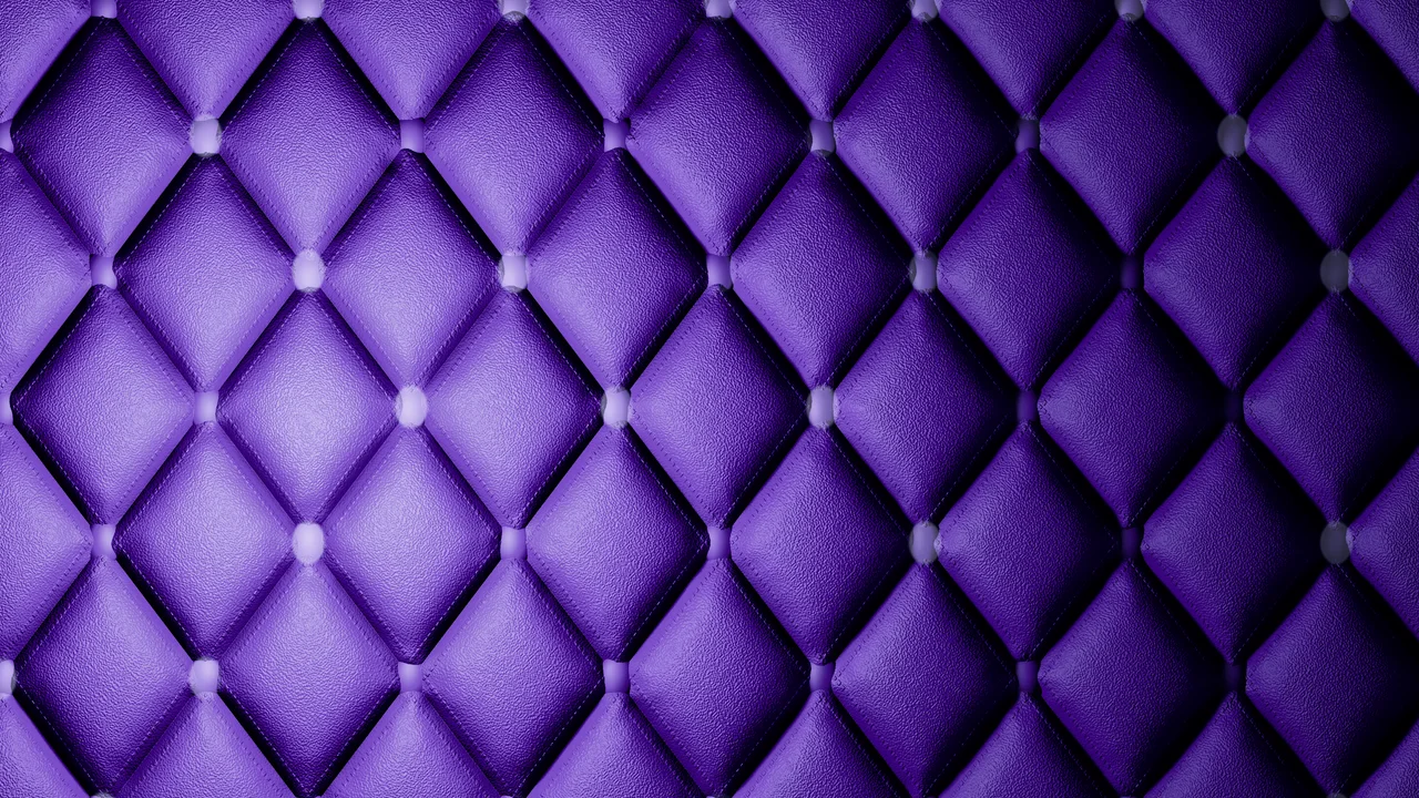 Purple Quilted Diamond Pattern desktop wallpaper in 4K
