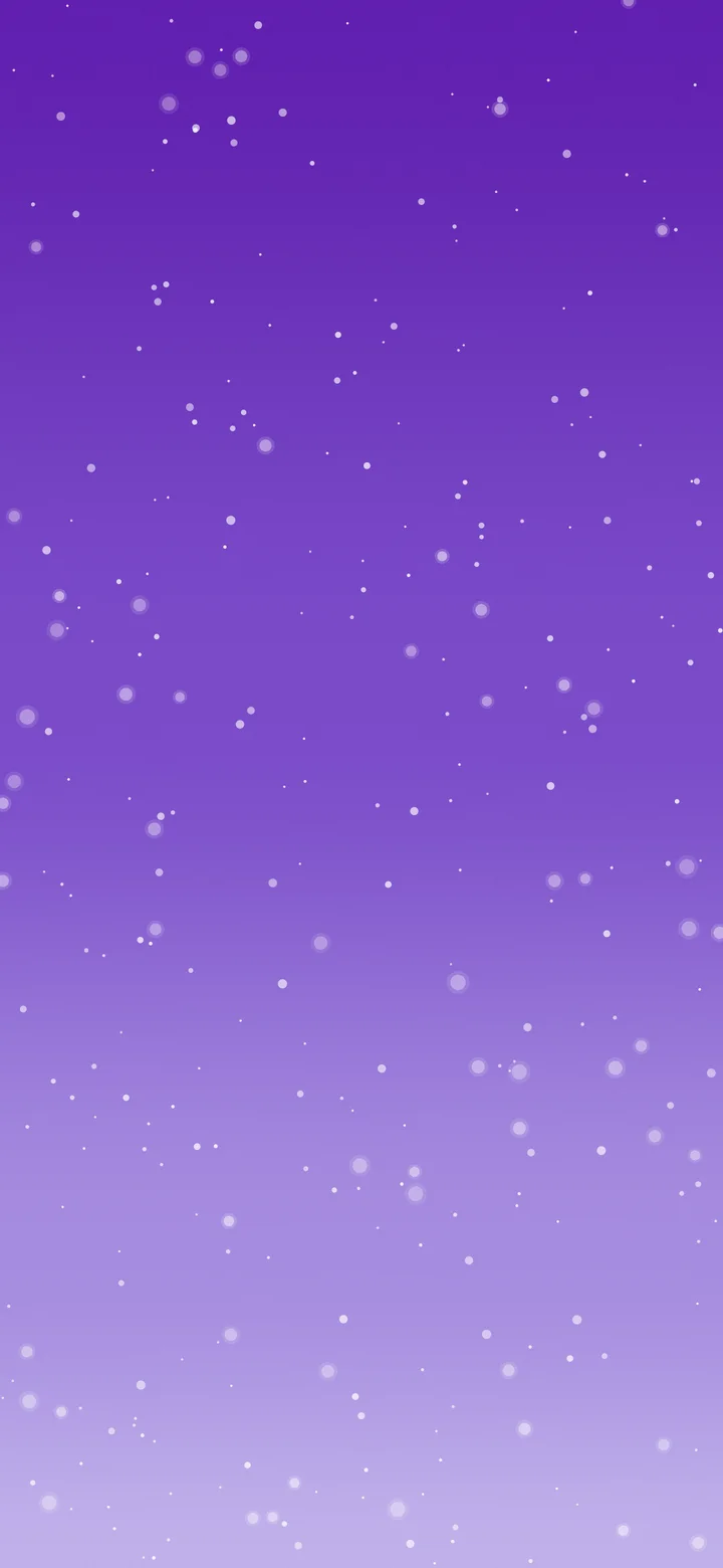 Purple Snowfall wallpaper for iPhone and Android