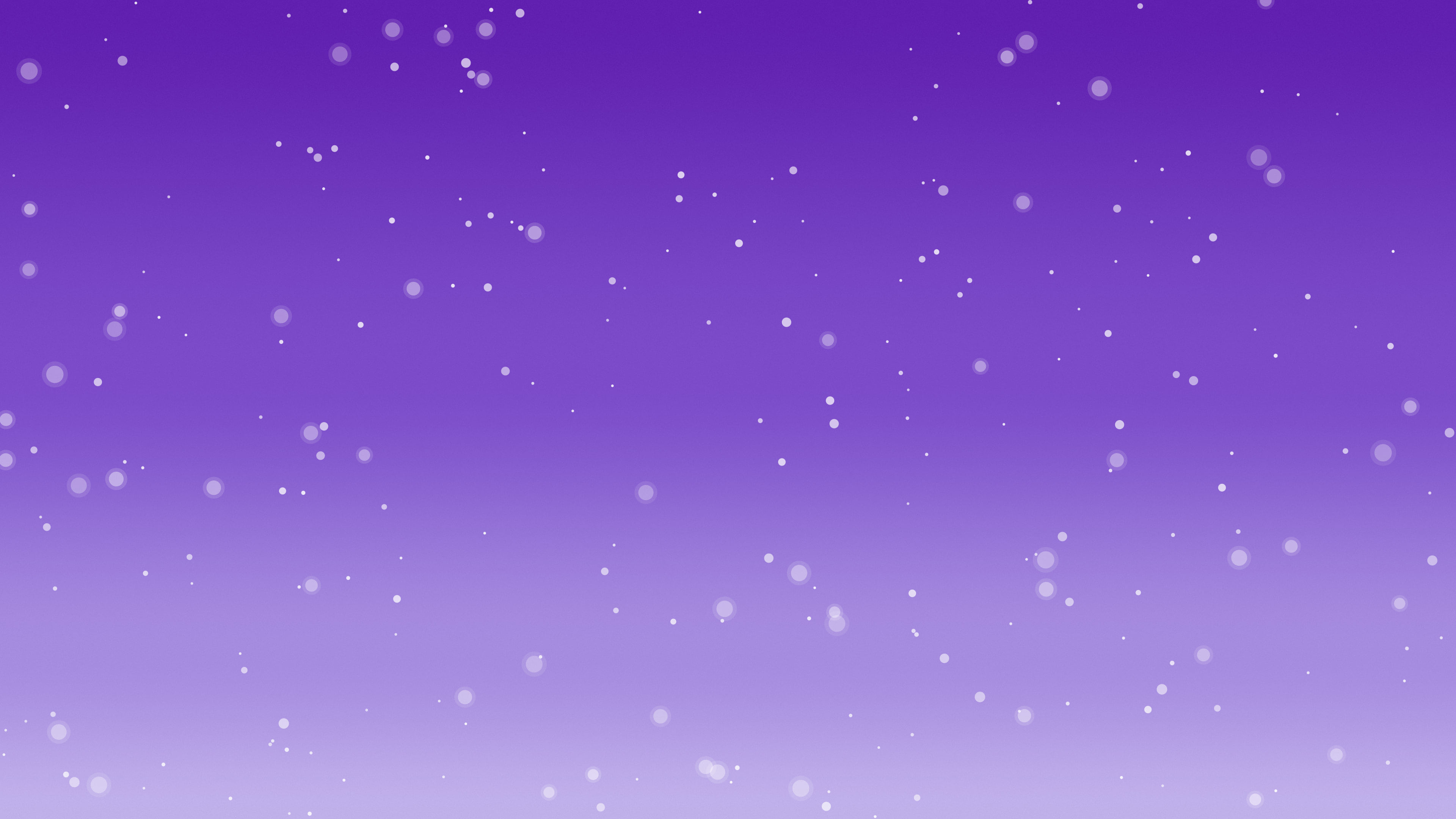 Purple Snowfall desktop wallpaper in 4K
