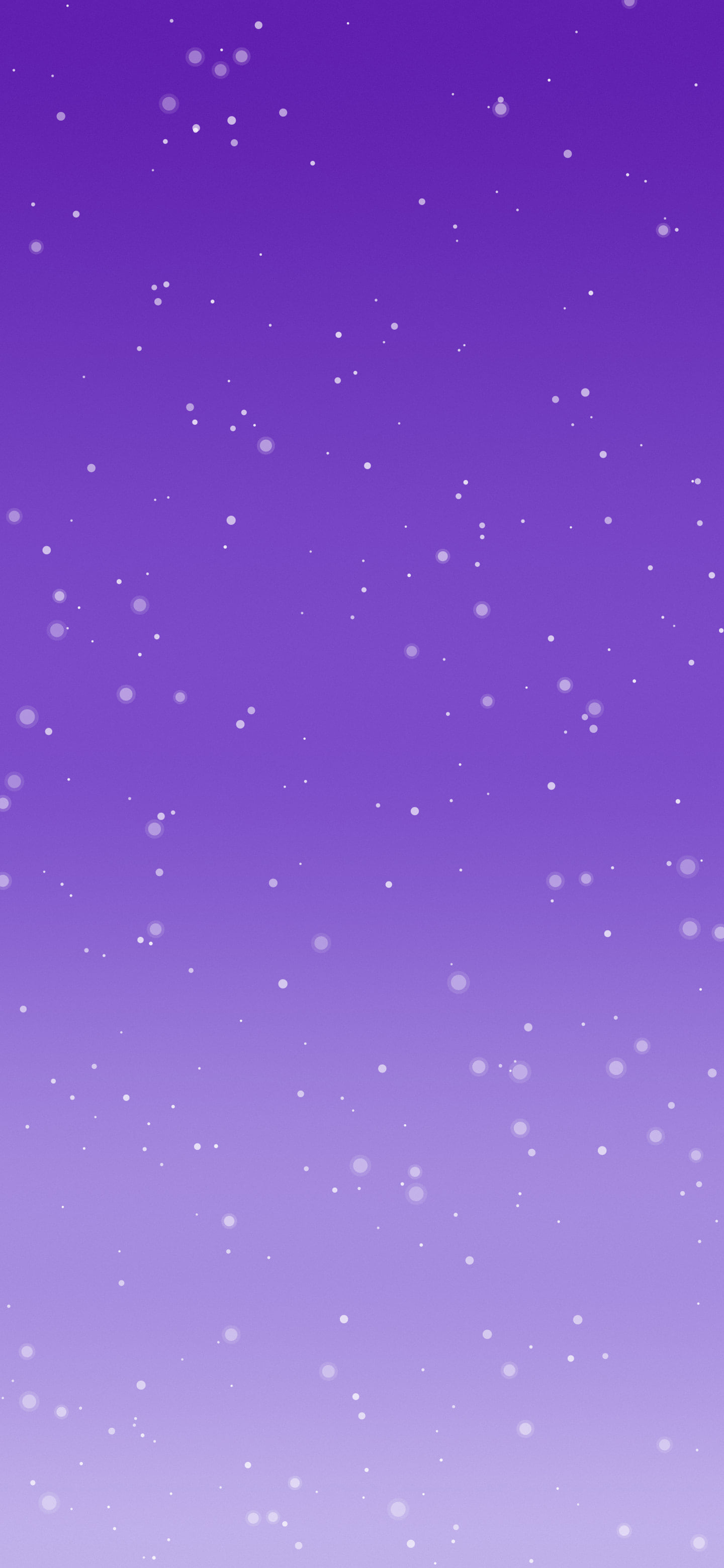 Purple Snowfall wallpaper for iPhone and Android