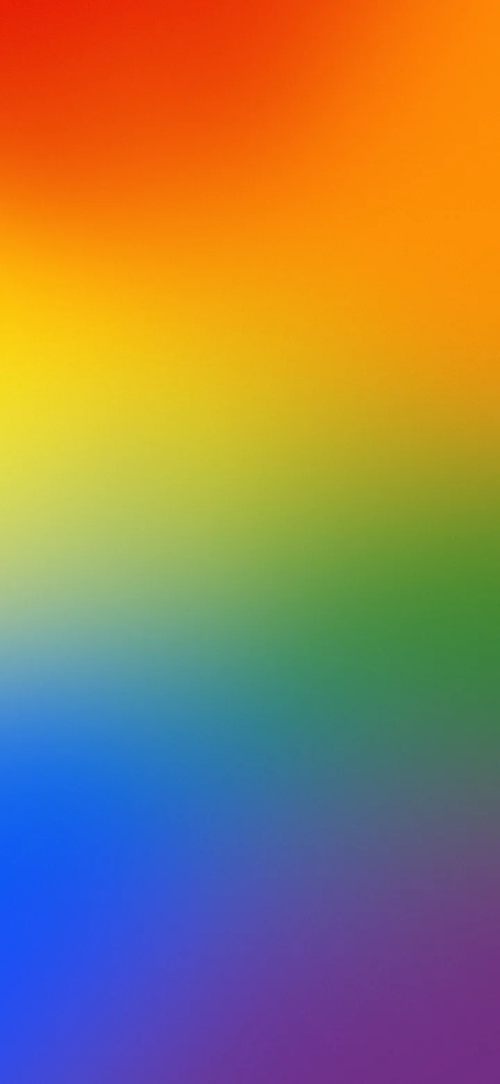 Rainbow Pride Mesh Gradient wallpaper for iPhone and Android