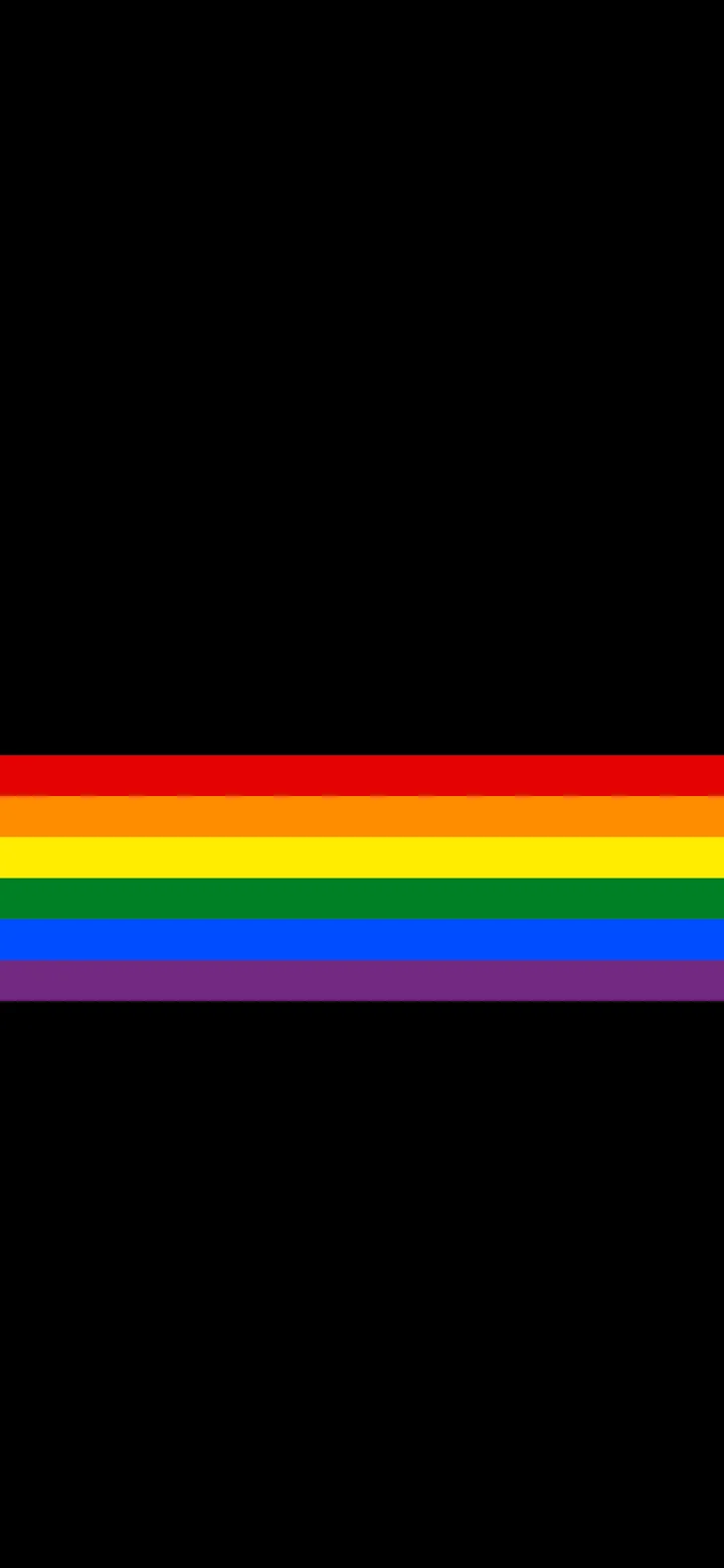 Rainbow Subtle Pride Stripe wallpaper for iPhone and Android