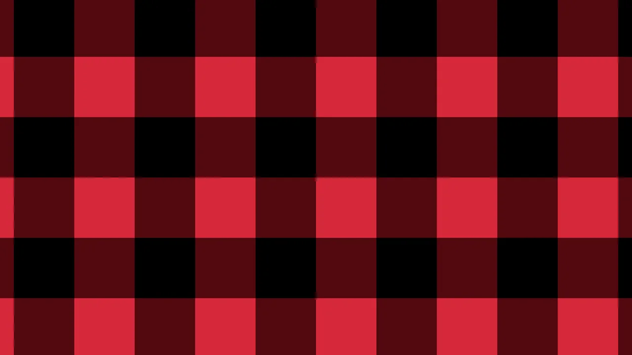 Red and Black Buffalo Check Plaid desktop wallpaper in 4K