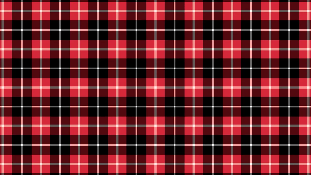 Red and Black Tartan Plaid desktop wallpaper in 4K