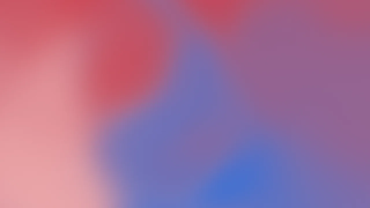 Red and Blue Mesh Gradient desktop wallpaper in 4K