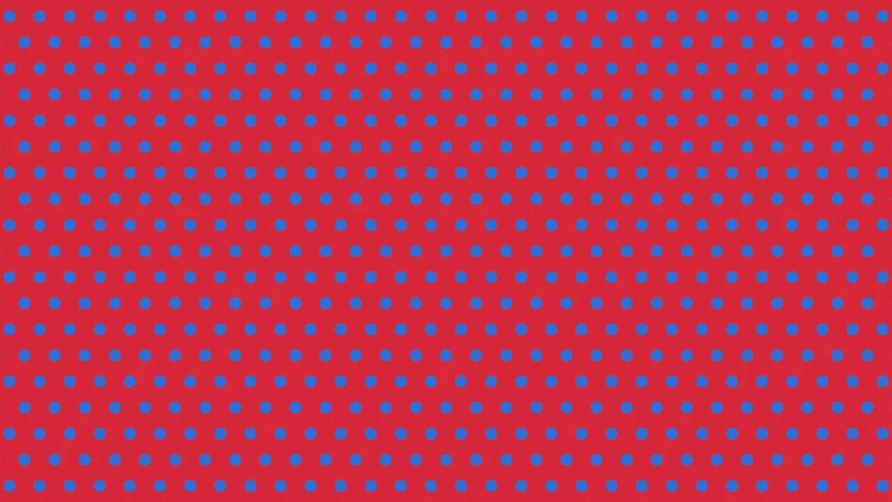 Red and Blue Mini Polka Dot desktop wallpaper in 4K
