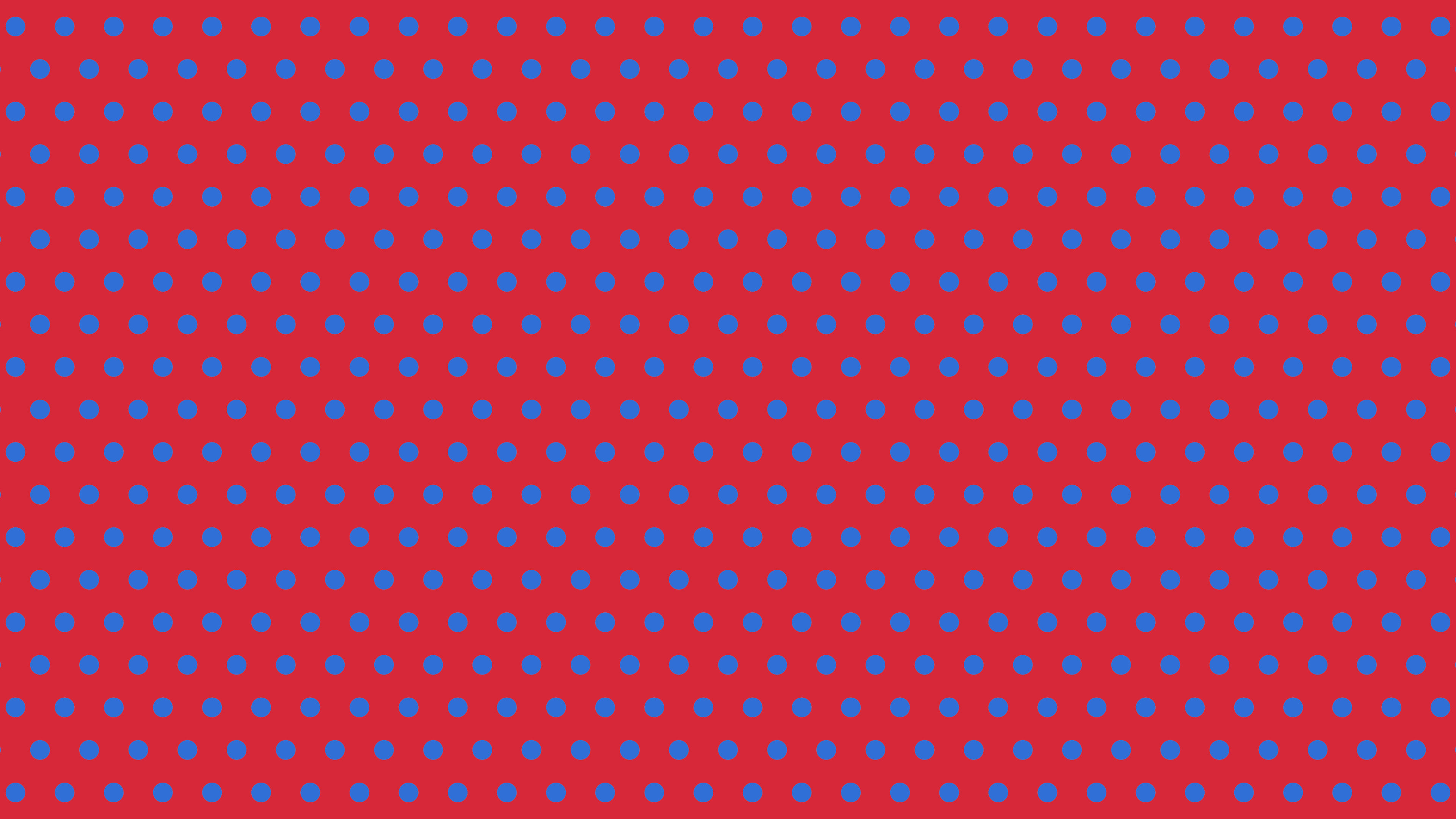 Red and Blue Mini Polka Dot desktop wallpaper in 4K