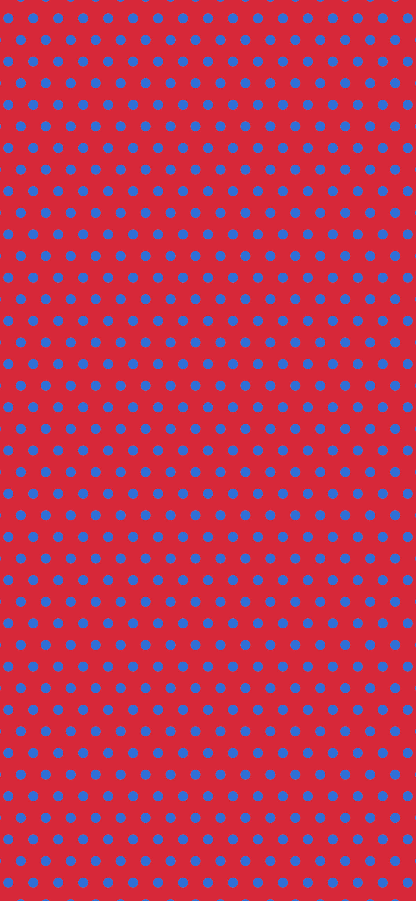 Red and Blue Mini Polka Dot wallpaper for iPhone and Android