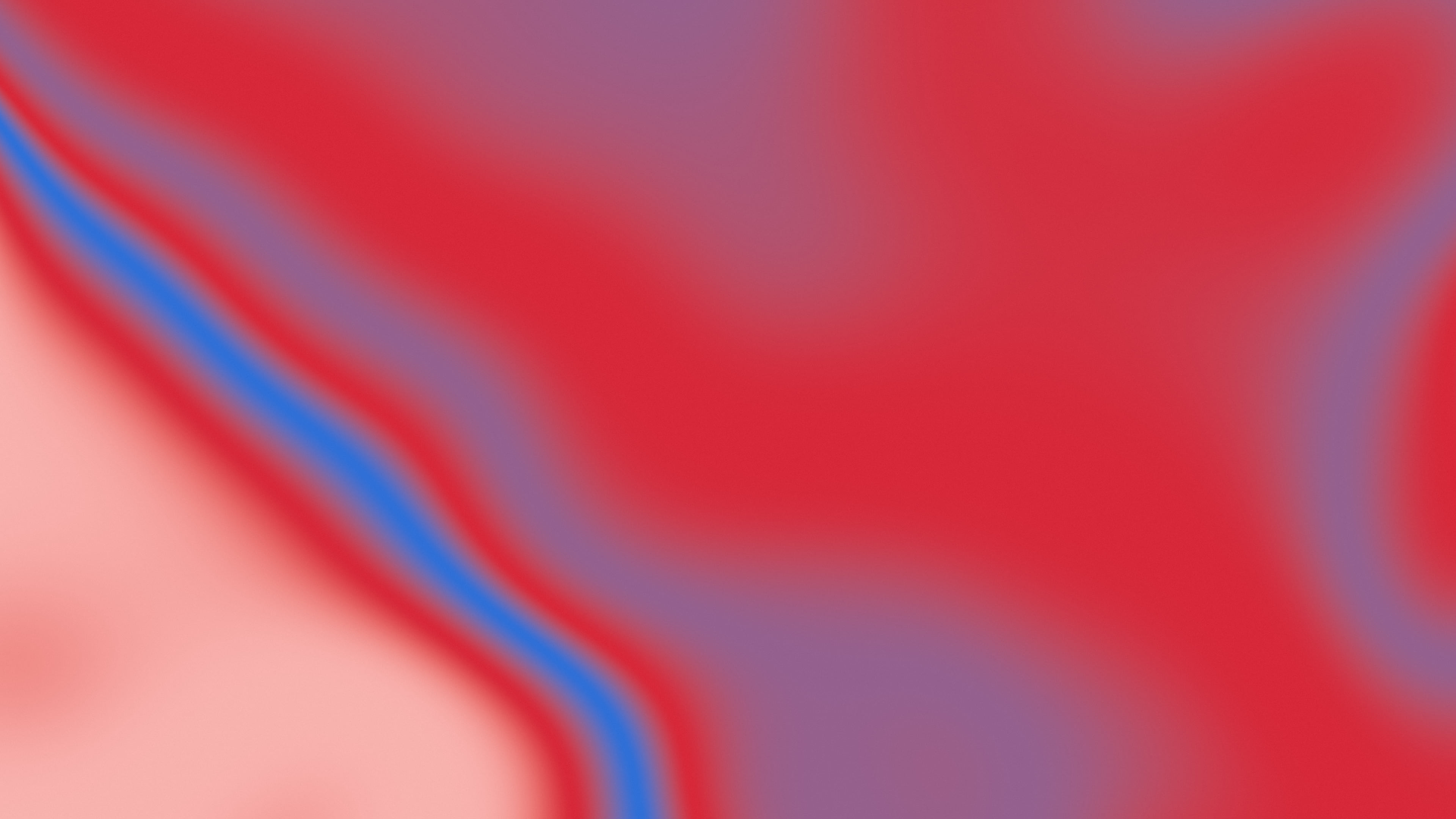 Red and Blue Silky Gradient desktop wallpaper in 4K