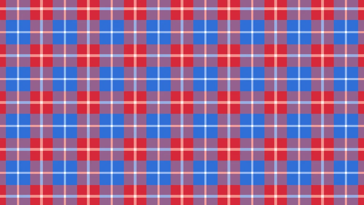 Red and Blue Tartan Plaid desktop wallpaper in 4K