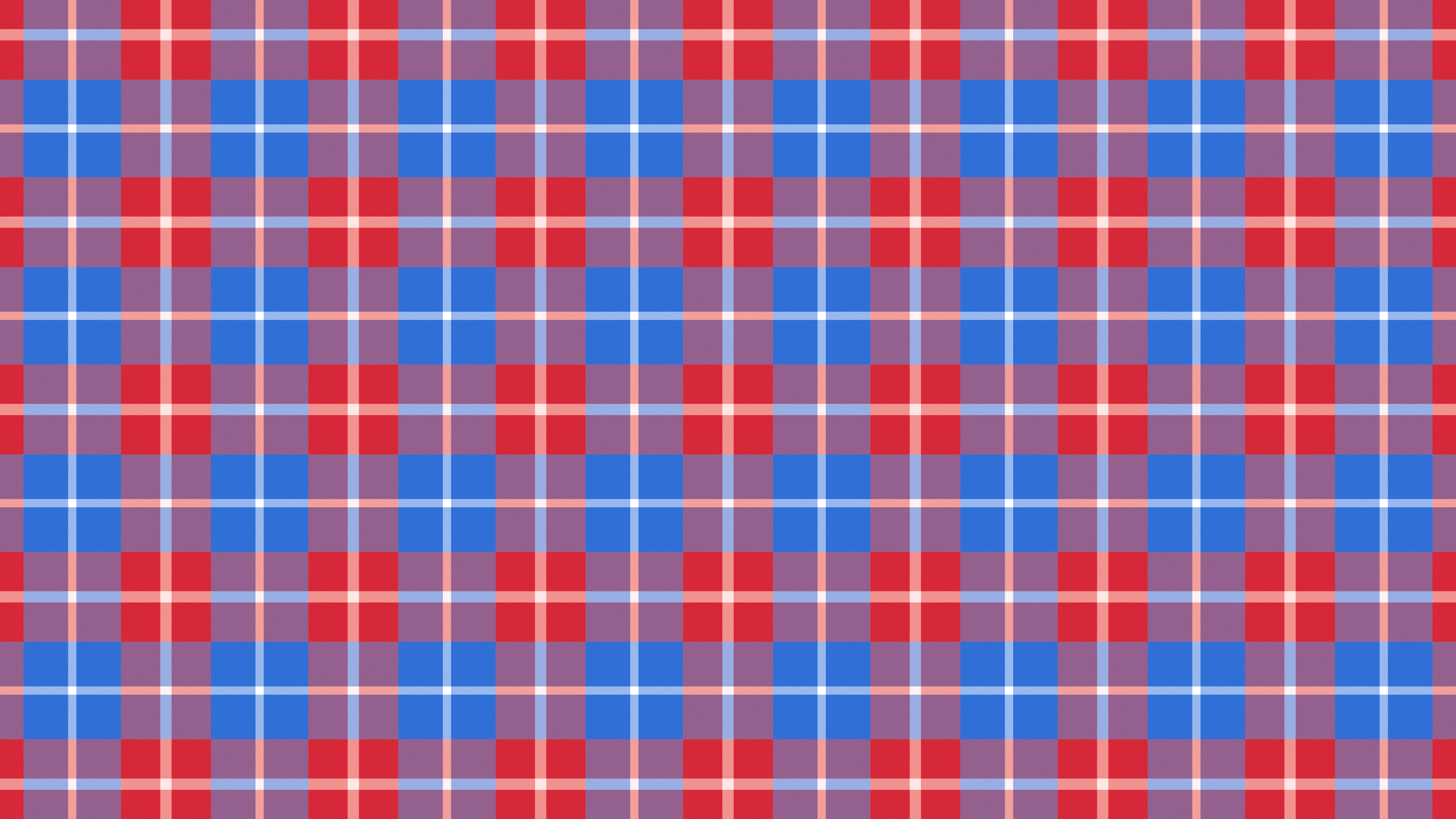Red and Blue Tartan Plaid desktop wallpaper in 4K
