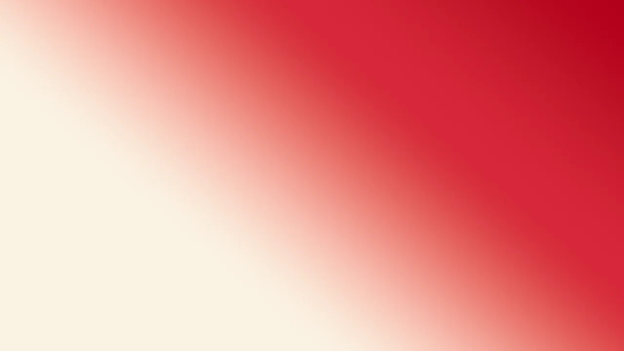 Red and Cream Diagonal Ombre Gradient desktop wallpaper in 4K